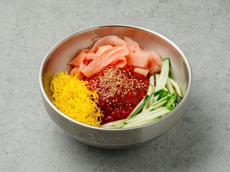 냉쫄비빔국수